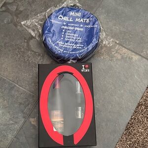 Mini Chill Mate and Wine Accessory Set